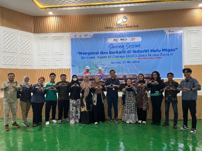 “Mengenal dan Berkarir di Industri Hulu Migas” bersama Agent of Change (AOC) Zona 14 dan Zona 11