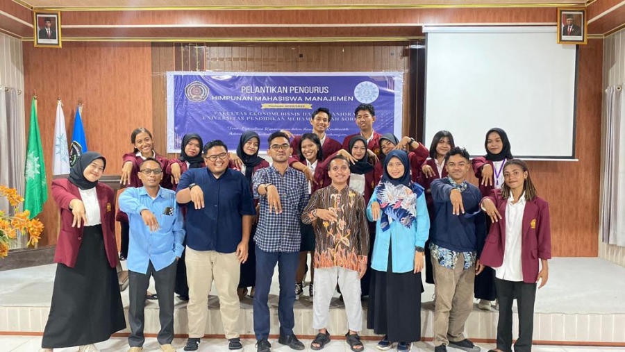 Pelantikan Pengurus Himpunan Mahasiswa Manajemen Periode 2023 2025